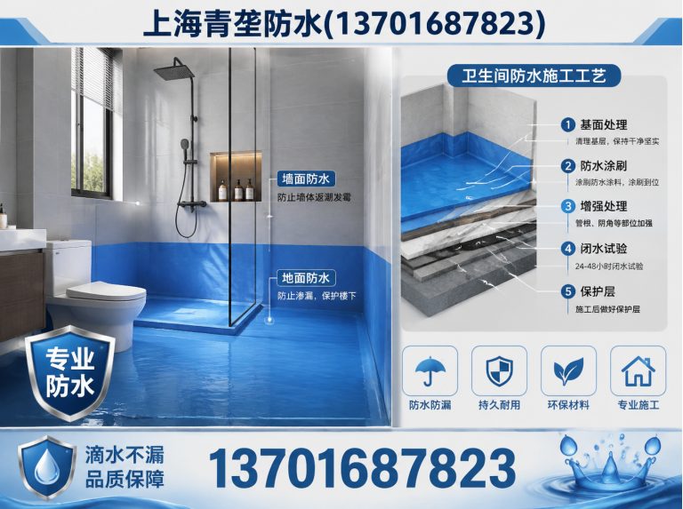 静安区上海防水补漏展示图